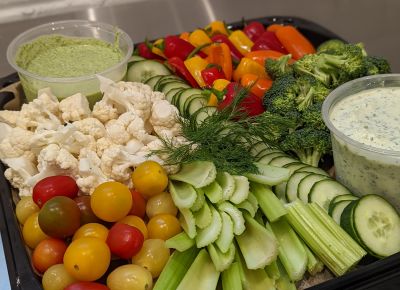 Crudités With House Made Ranch - Small $15/Large $25